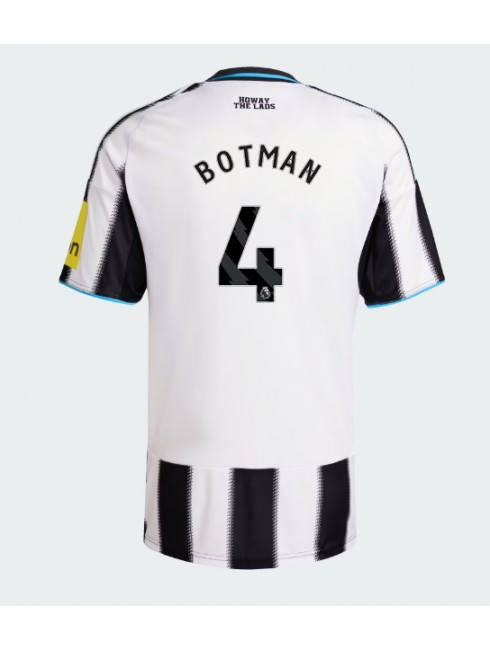 Newcastle United Sven Botman #4 Replika Hemmakläder 2025-26 Kortärmad Newcastle United Sven Botman #4 Replika Hemmakläder 2025-26 Kortärmad